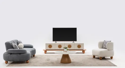 Product img 2, Lina Ahşap Ayaklı Koltuk Takımı